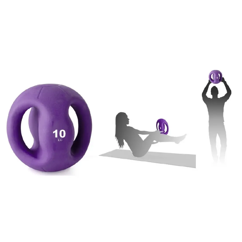 Medizinball mit Griff Tremblay 10 kg