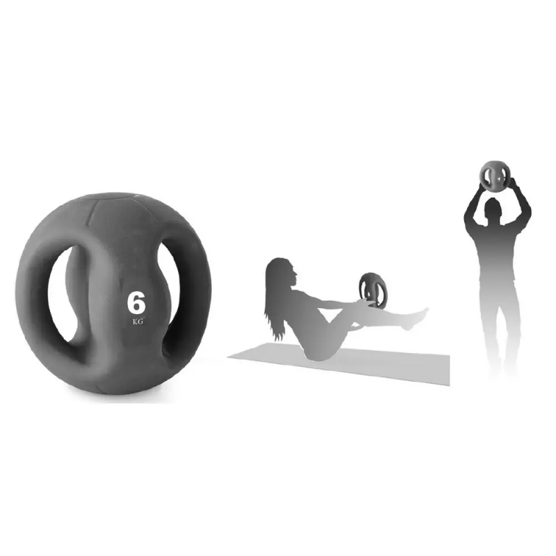 Medizinball mit Griff Tremblay 6 kg
