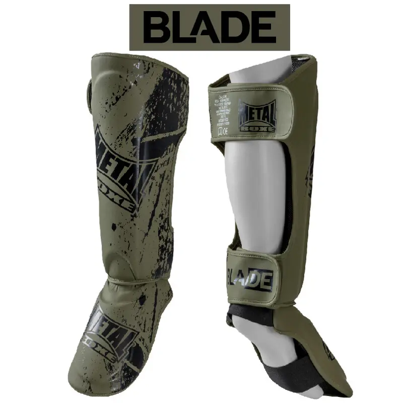 Schienbeinschützer + Fußschutz mma Metal Boxe Blade