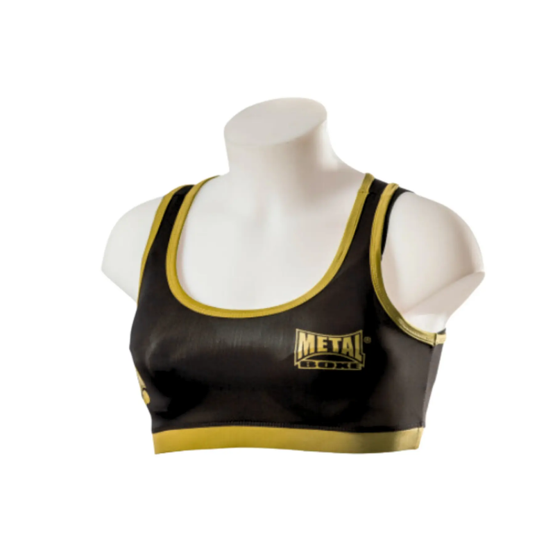 Damen-Sport-BH Metal Boxe