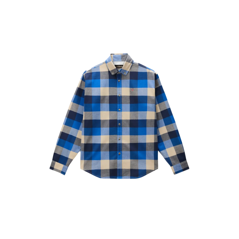 Langarmshirt Napapijri 3 Check