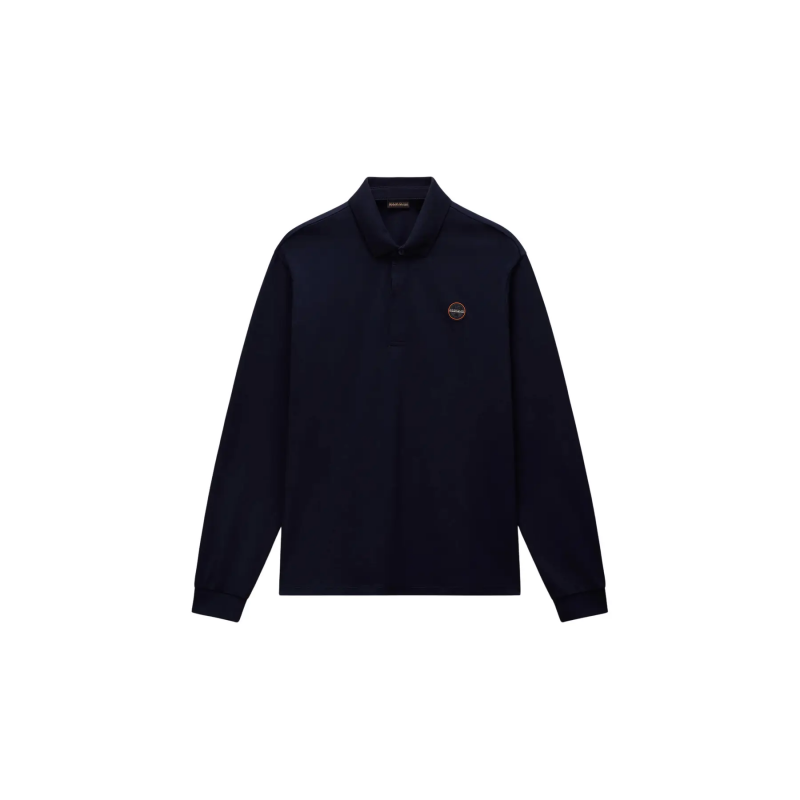 Langärmeliges Polo-Shirt Napapijri E-Badge