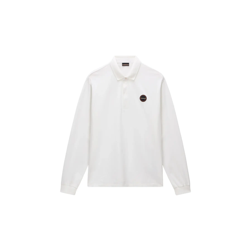 Langärmeliges Polo-Shirt Napapijri E-Badge