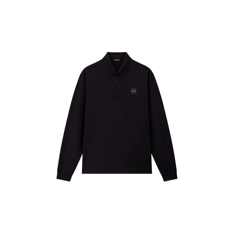 Langärmeliges Polo-Shirt Napapijri E-Badge