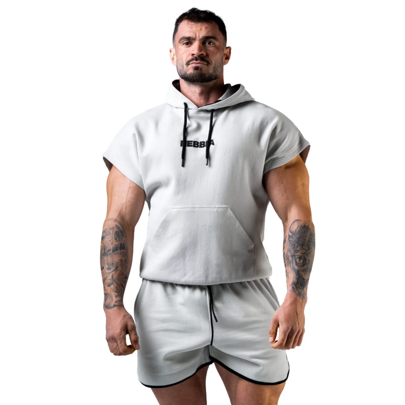 Kurzärmeliger Hoodie Nebbia Hero