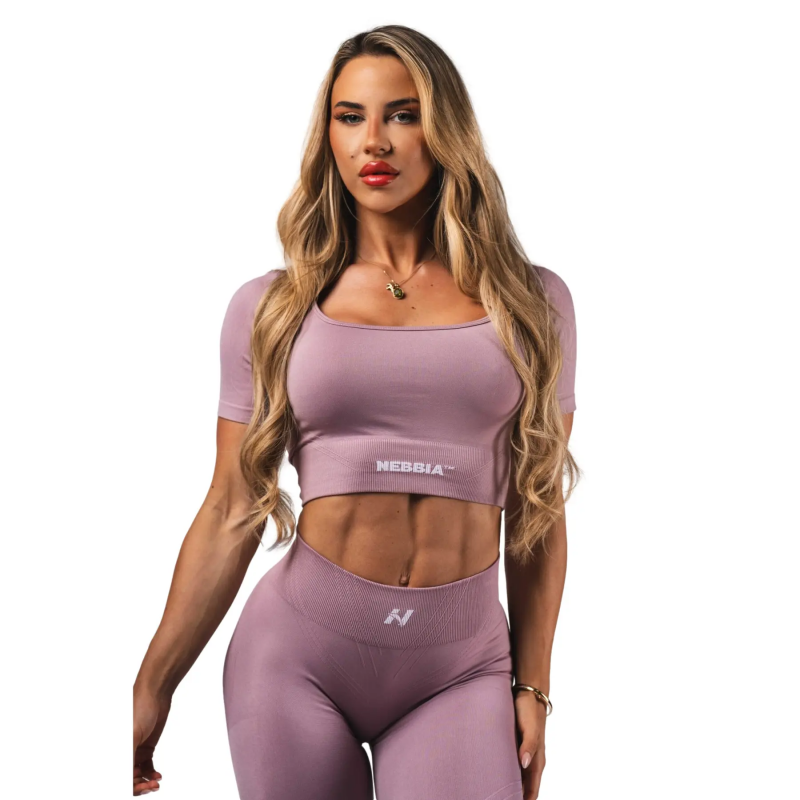 Damen T-Shirt Nebbia Flow Seamless Shaping