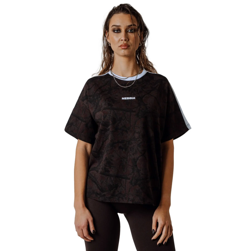 Damen T-Shirt Nebbia Power