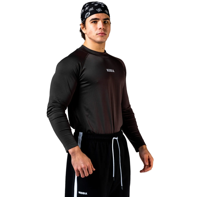Langarm-T-Shirt Nebbia Power Seamless