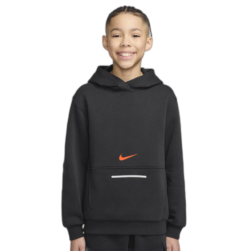 Fleece-Kapuzenpullover für Kinder Nike Club