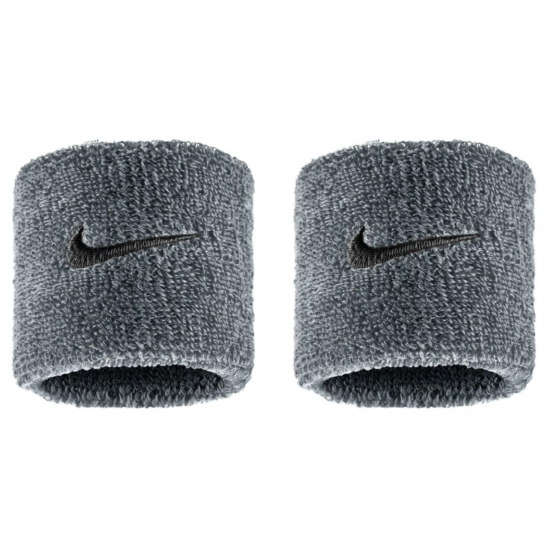 Flauschiges Handgelenkband Nike Swoosh Classic (x2)