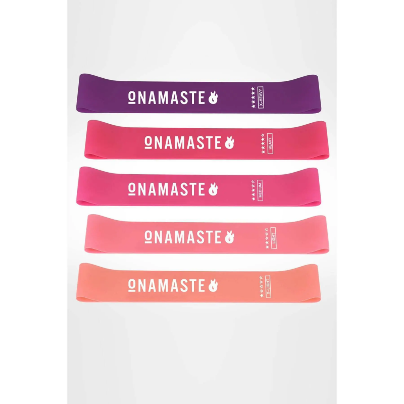 Set mit 5 elastischen Bändern Onamaste