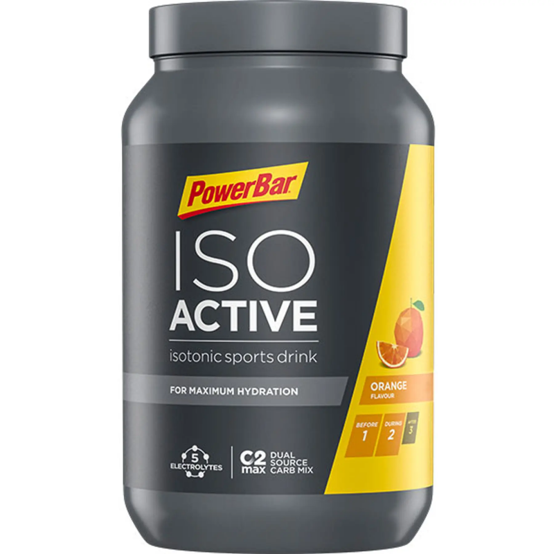 Isotonisches Getränk PowerBar IsoActive - Orange (1320g)