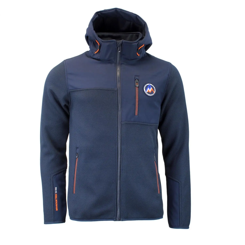 Abnehmbare Kapuzenjacke mit Softshell-Einsätzen Peak Mountain Carhood