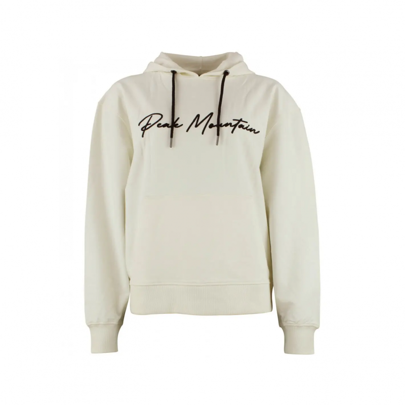 Sweatshirt Baumwolle Frau Peak Mountain French Terry