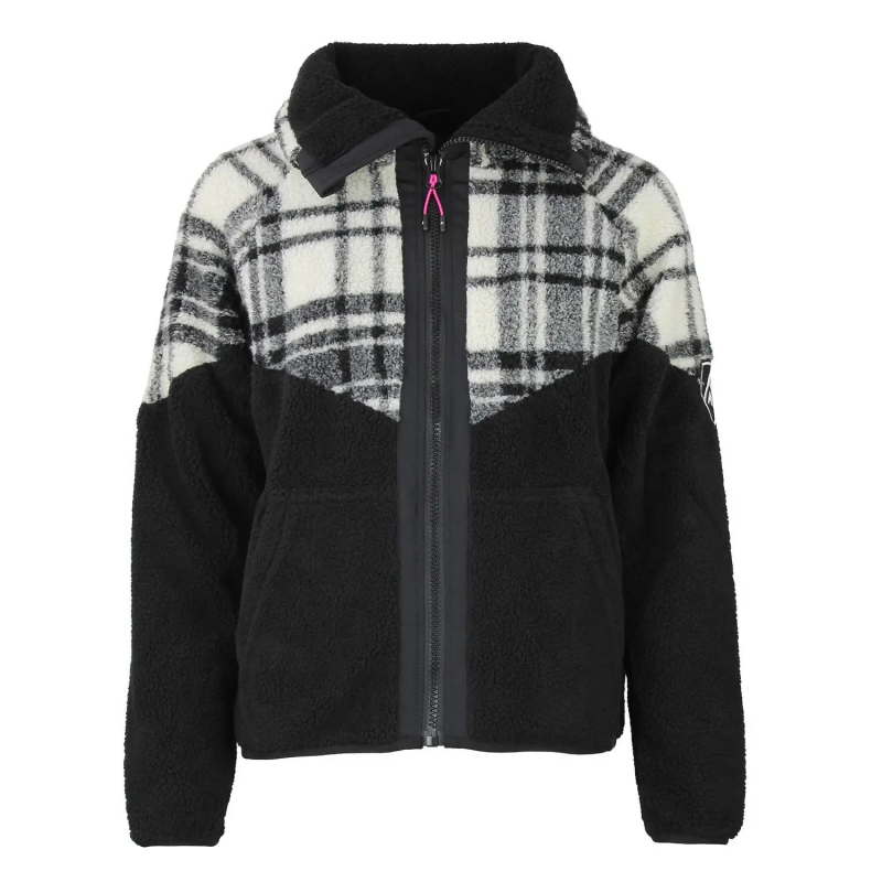 Fleece mit Reißverschluss für Damen Peak Mountain Sherpa 350G