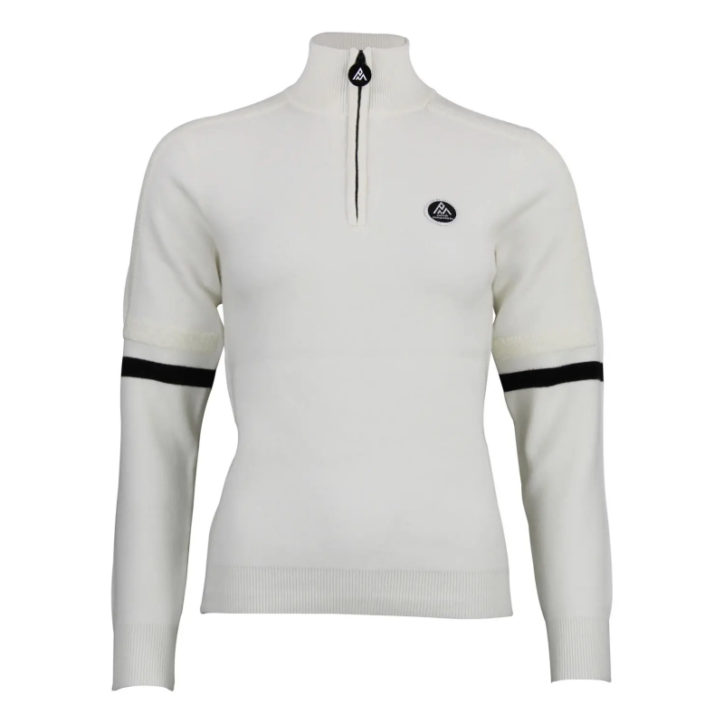 Damen Rollkragenpullover 1/2 Zip Peak Mountain Asta