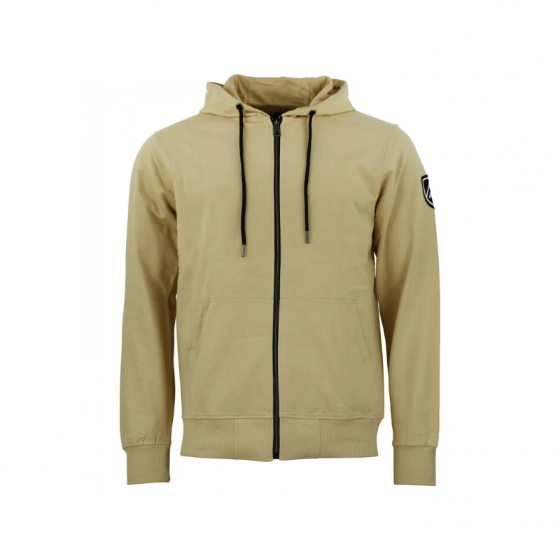 Sweatshirt aus Baumwolle mit vollem Reißverschluss Peak Mountain French Terry