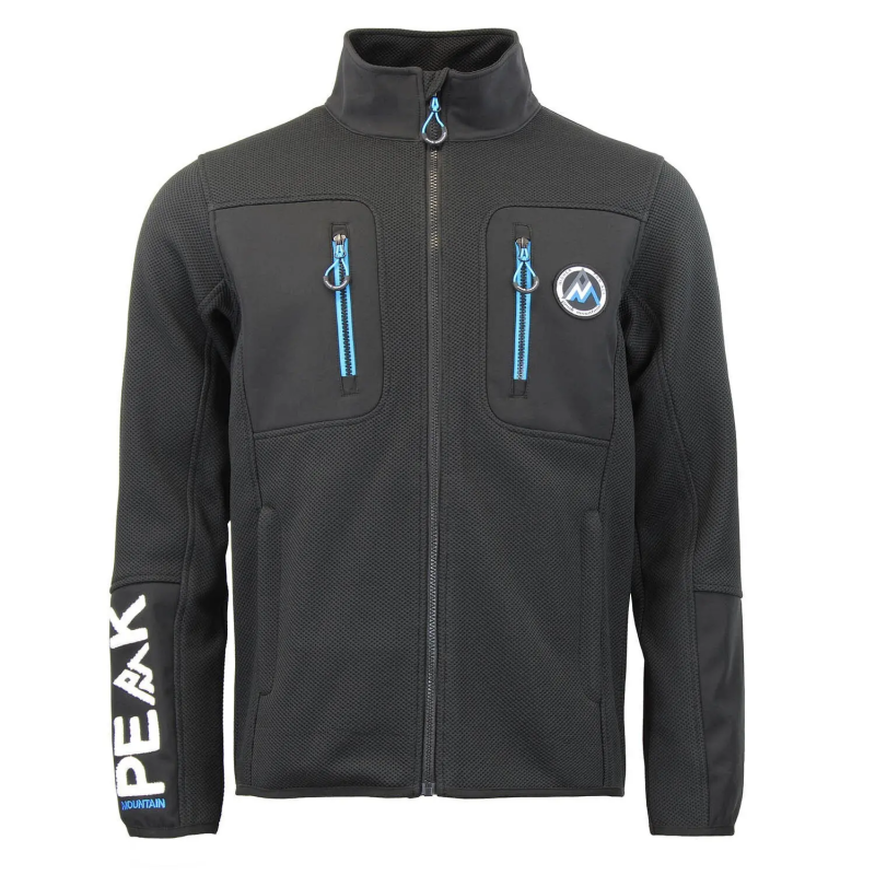 Fleecejacke mit Softshell-Einsätzen Peak Mountain Candy