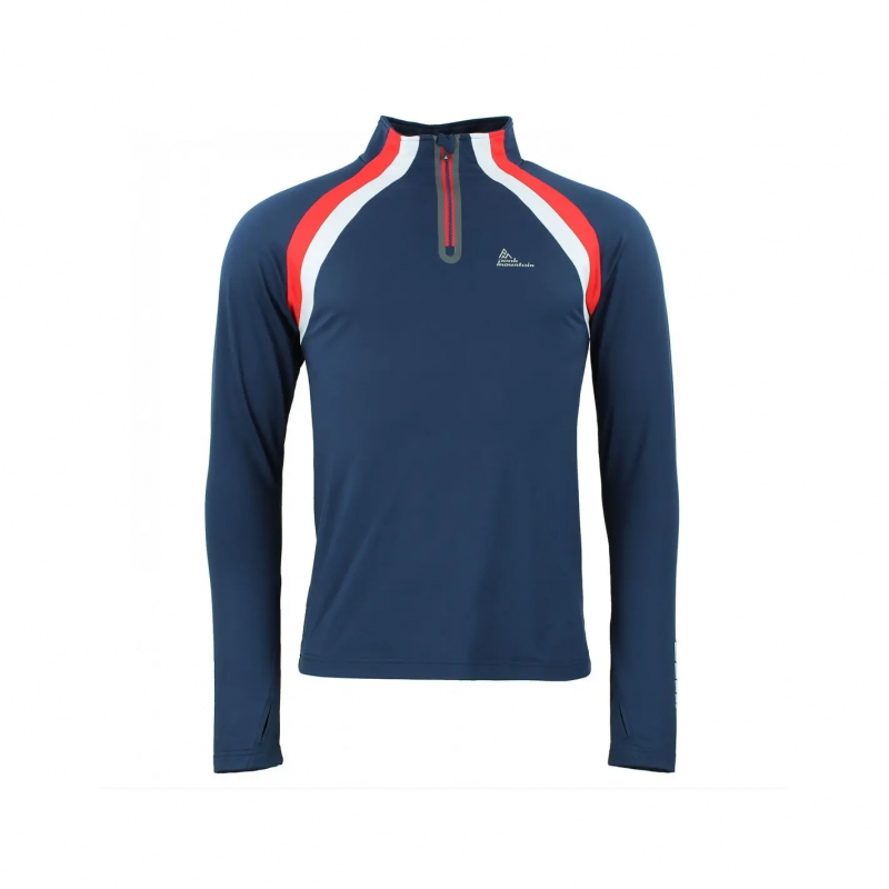 T-Shirt 1. Haut mit Reißverschluss Peak Mountain
