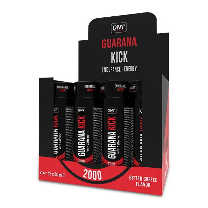 Nahrungsergänzungsmittel mit Koffein QNT Guarana Kick Shot