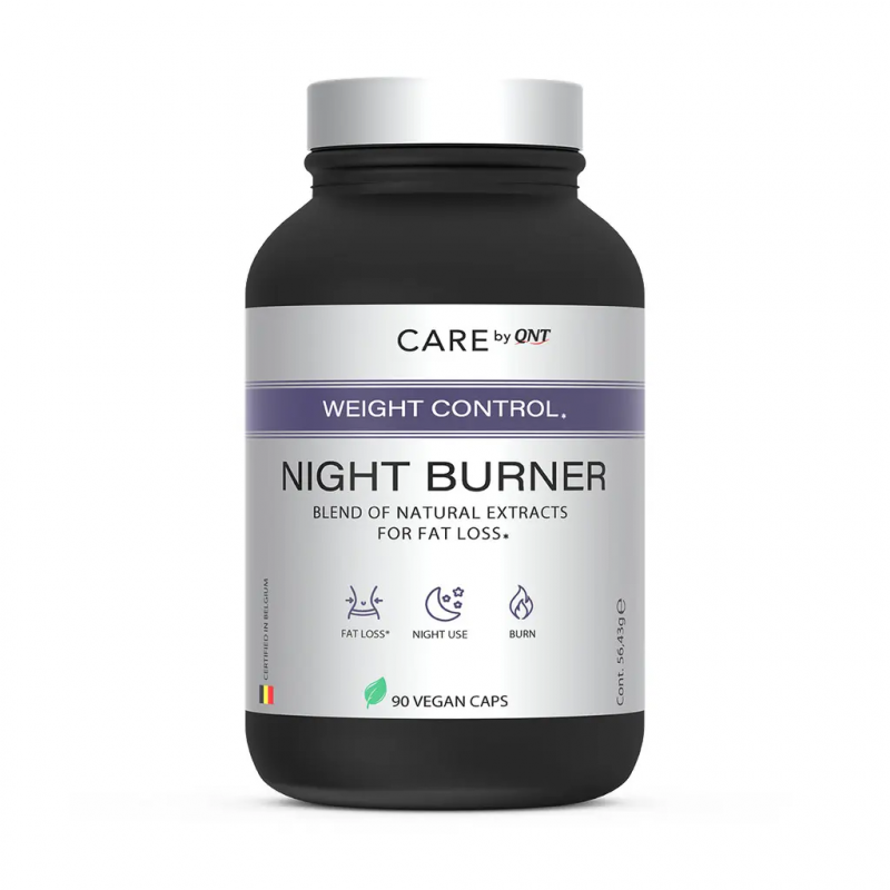 Fettverbrenner 90 vegane Kapseln QNT Night Burner