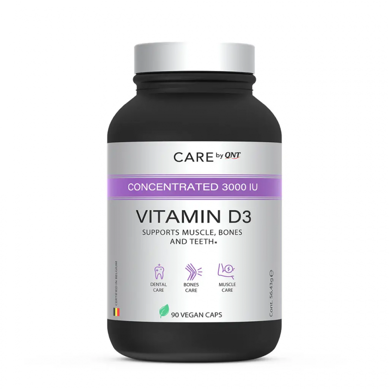 Vitamin D 90 vegane Kapseln QNT 3000 IU