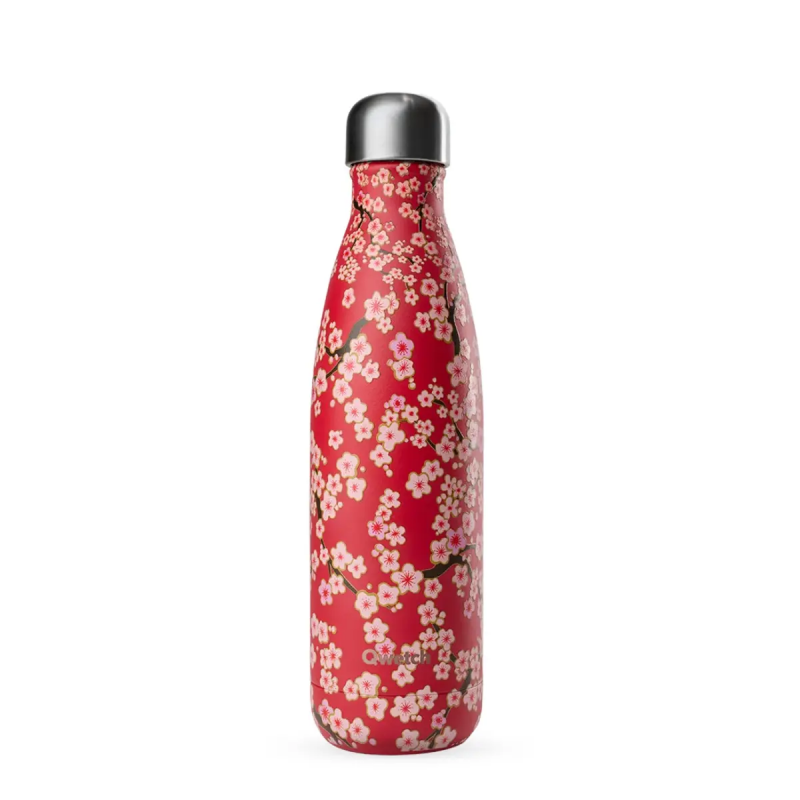 Isotherme Flasche Qwetch Originals Flowers
