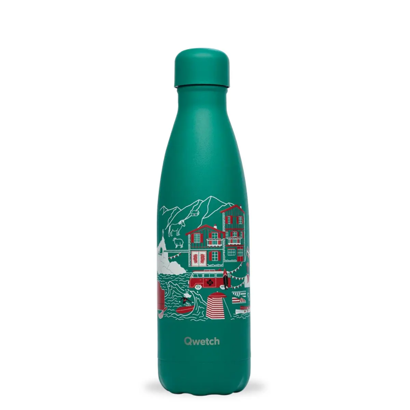 Isotherme Flasche Qwetch France Pays Basque