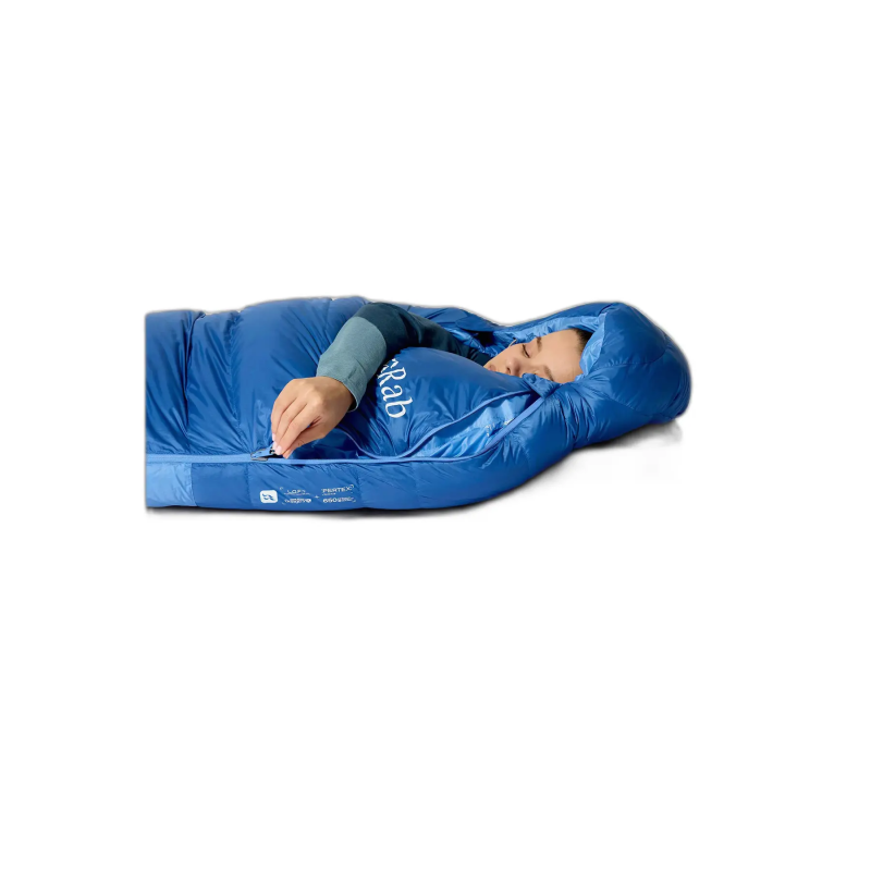 Schlafsack rechte Öffnung Damen Rab Ascent -6C / 20F