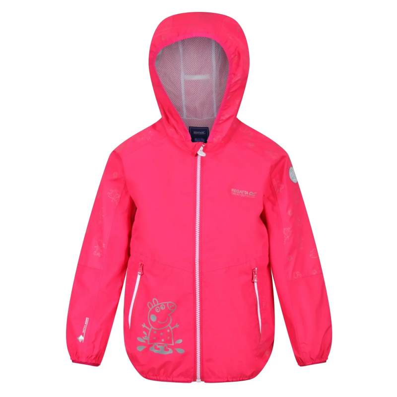Wasserdichte Jacke mit Kapuze, Baby Regatta Peppa Pig