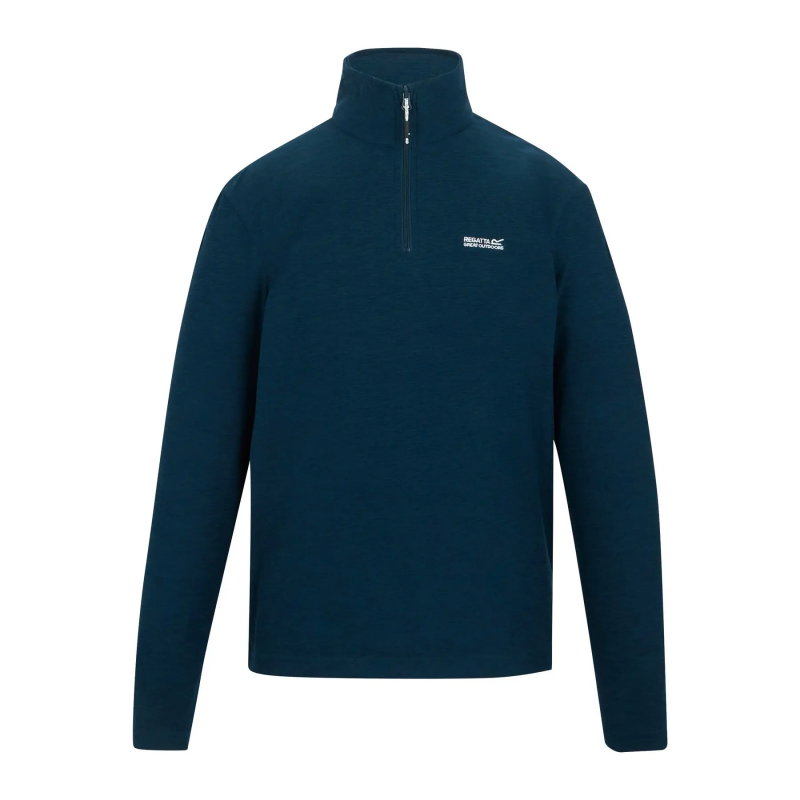 Gestreifter Halbreißverschluss-Pullover Regatta Thompson Marl
