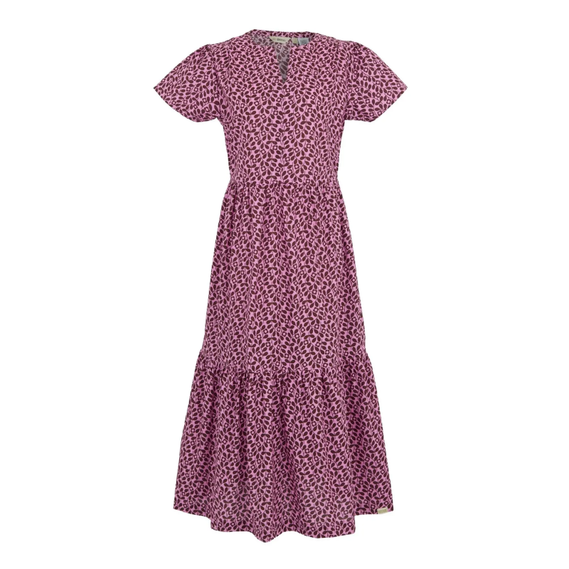 Frau Midi-Rock mit Rüsche Regatta Orla Kiely