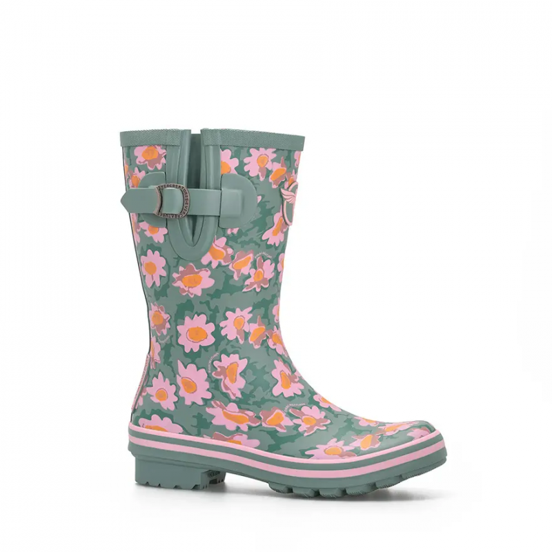 Damen Gummistiefel Evercreatures Daisies