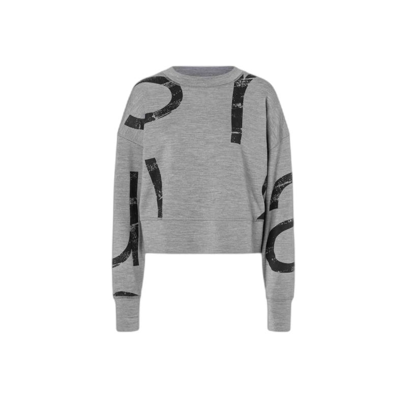 Pullover Damen super.natural Capital Logo Krissini
