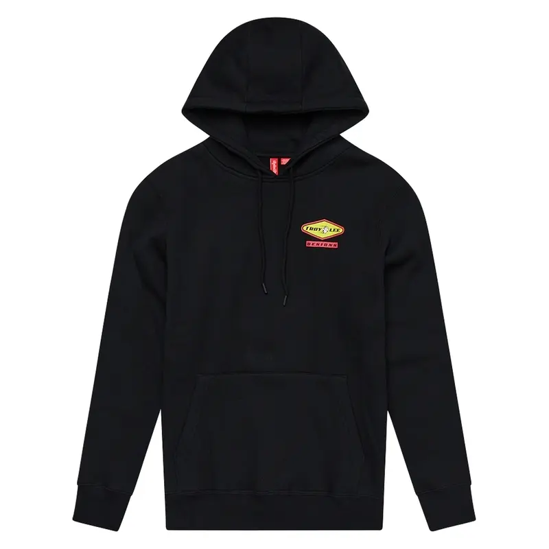 Hoodie Troy Lee Designs Carbone