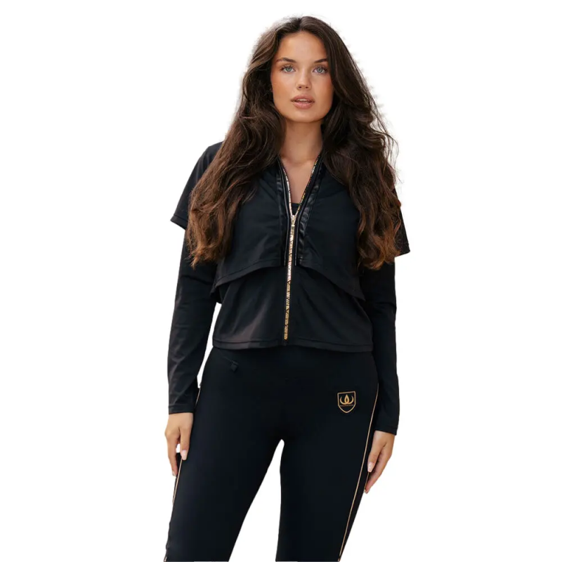 Kunstlederjacke Damen Wallderinska Edge