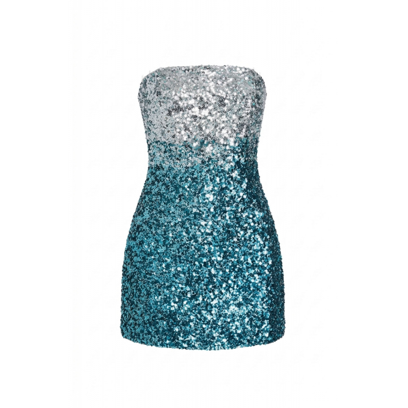 Retrofete Kleider blau