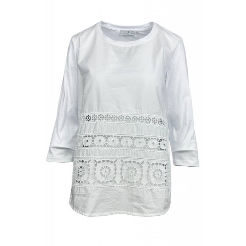 Whyci T-Shirt und Polo Bianco