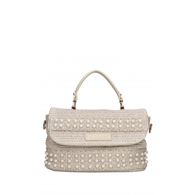 La Carrie Taschen... Creme