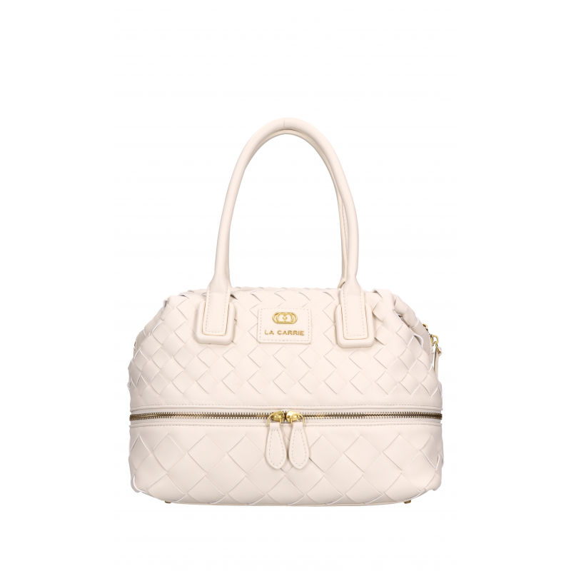 La Carrie Taschen. Creme