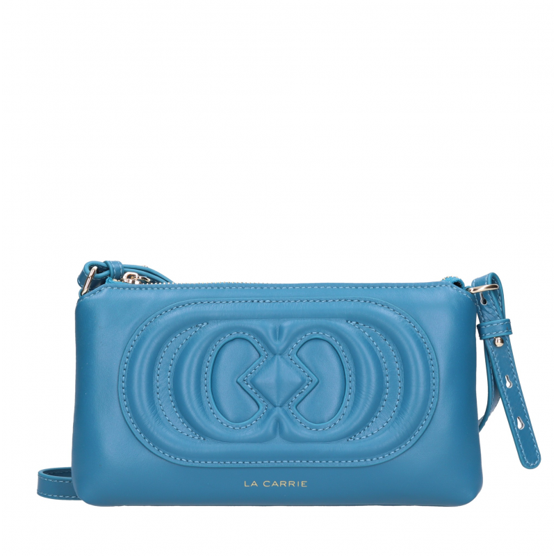 La Carrie Blaue Brieftasche