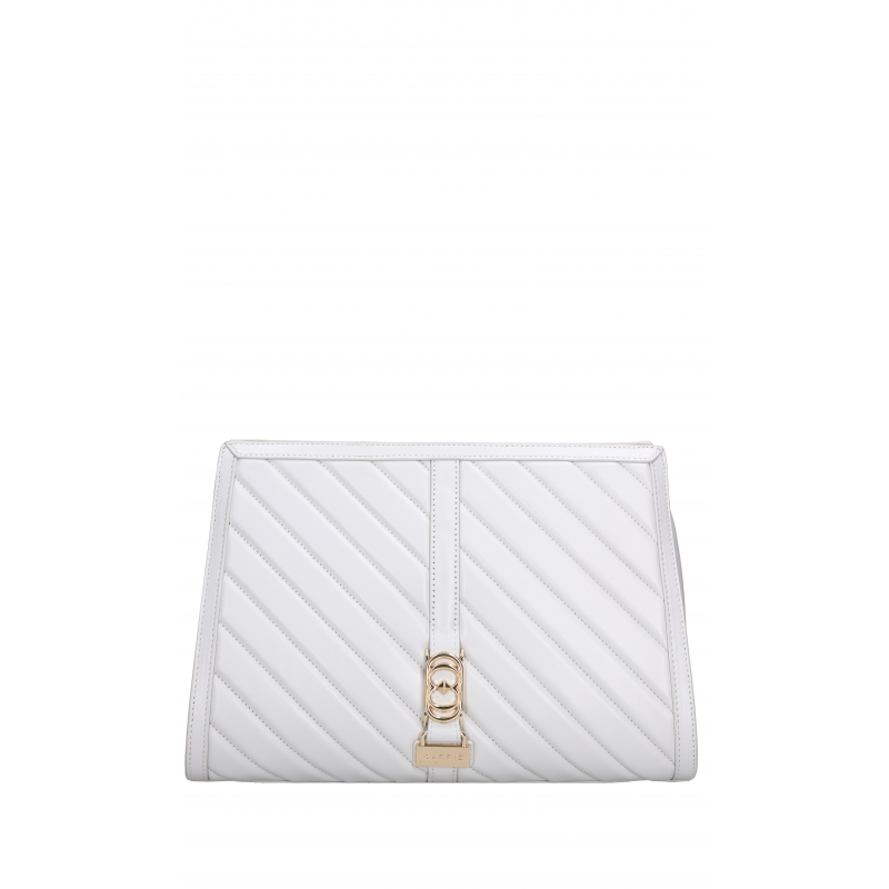 La Carrie Taschen. Creme