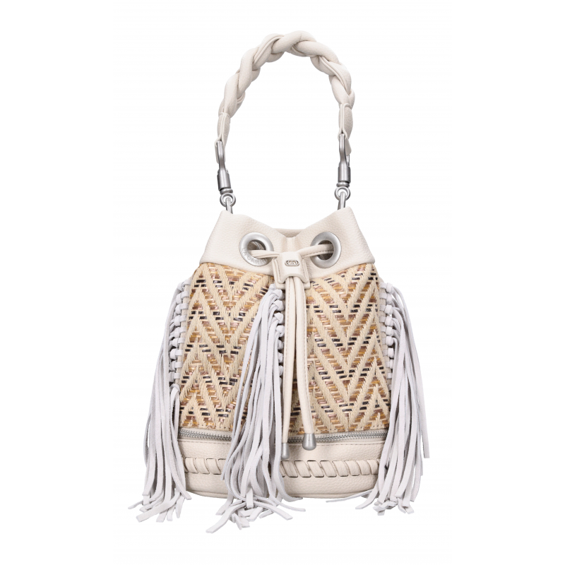 La Carrie Taschen. Creme