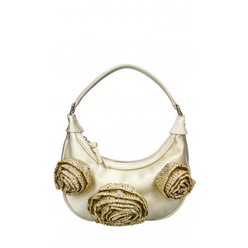 La Carrie Taschen. Creme