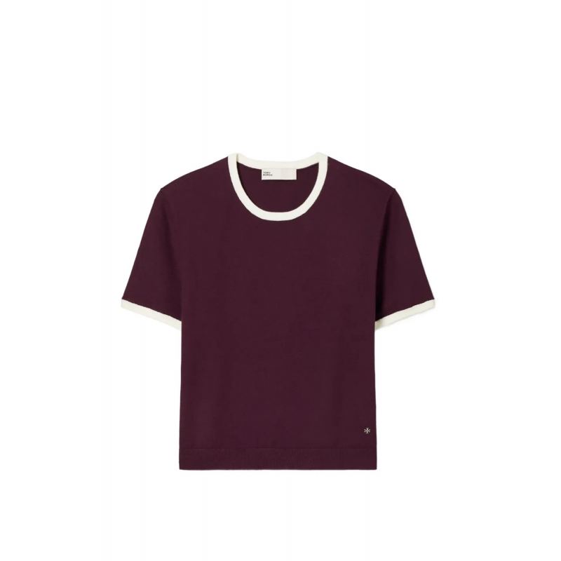 Tory Burch T-Shirts und Polo Bordeaux