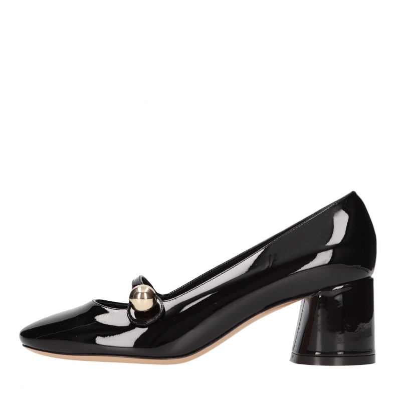 Schwarze Casadei-Schuhe mit Absatz