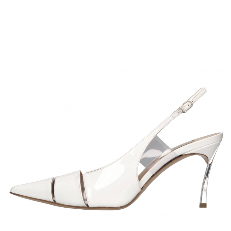 Casadei Schuhe mit weiBem Absatz