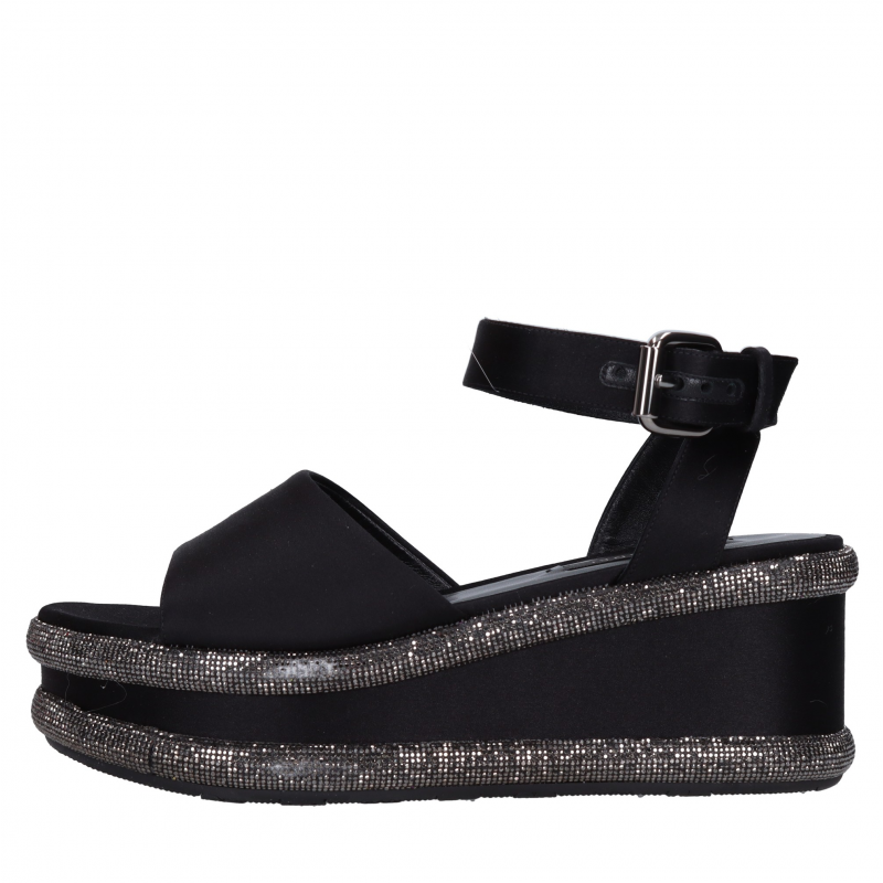 Schwarze Casadei-Schuhe mit Absatz