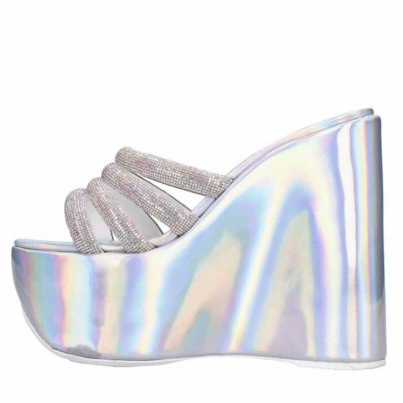 Casadei Schuhe mit Silber Absatz