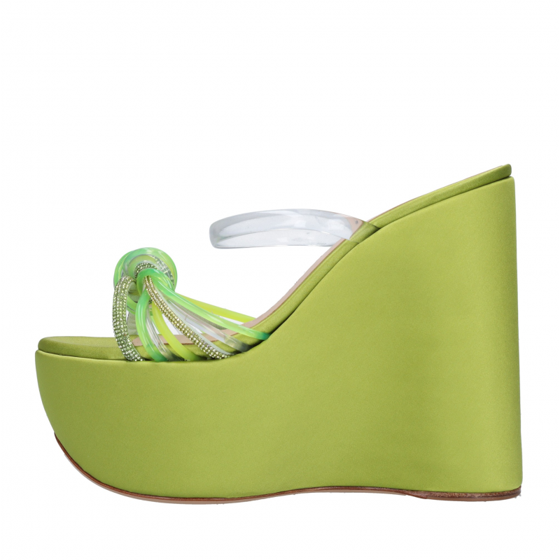 Grune Casadei-Schuhe mit Absatz
